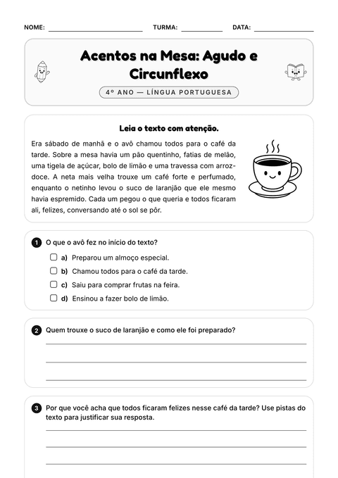 Prévia da atividade: Agudo ou circunflexo?