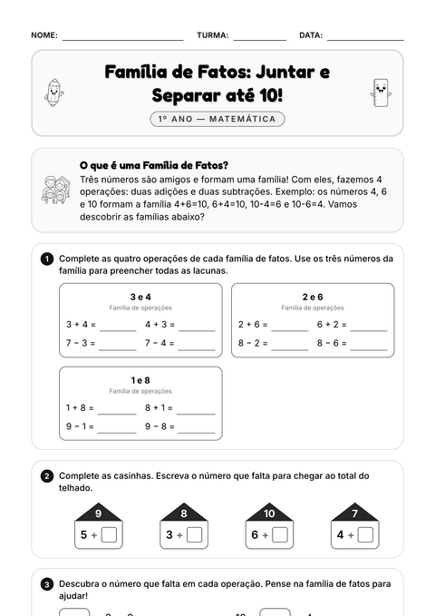 Prévia da atividade: Desafio: a família das contas