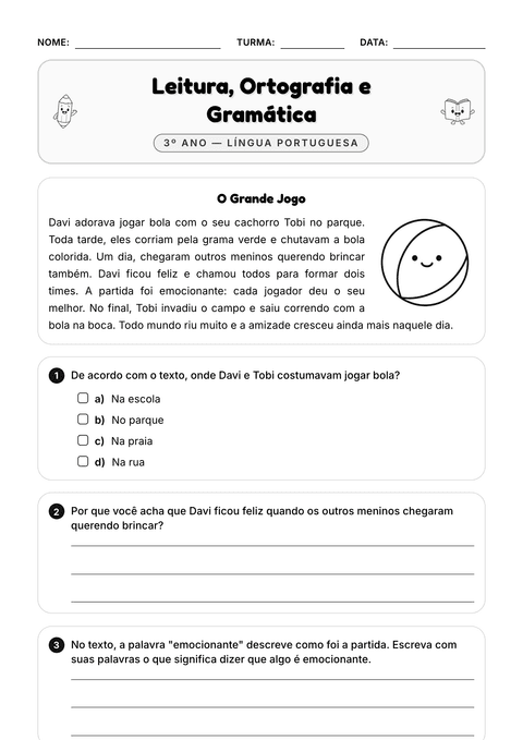 Prévia da atividade: Interpretação, ortografia e gramática