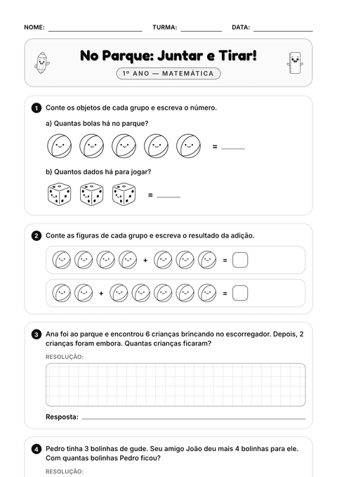 Prévia da atividade: Meus primeiros probleminhas