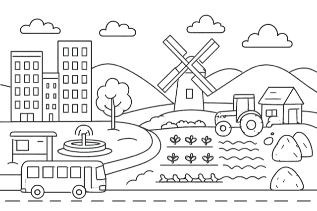 City And Countryside C