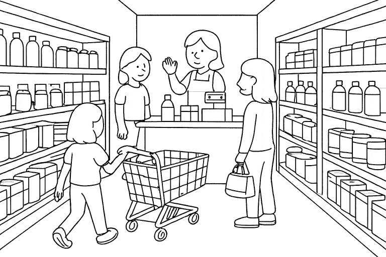 Scene Supermarket